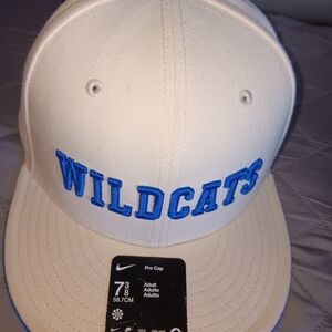 Nike Wildcats Cream and Blue Cap